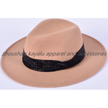 New Style Ladies Felt Cap Camel